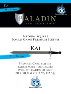 Pochettes Paladin - Kai Medium Square - 70 x 70 mm - 55p