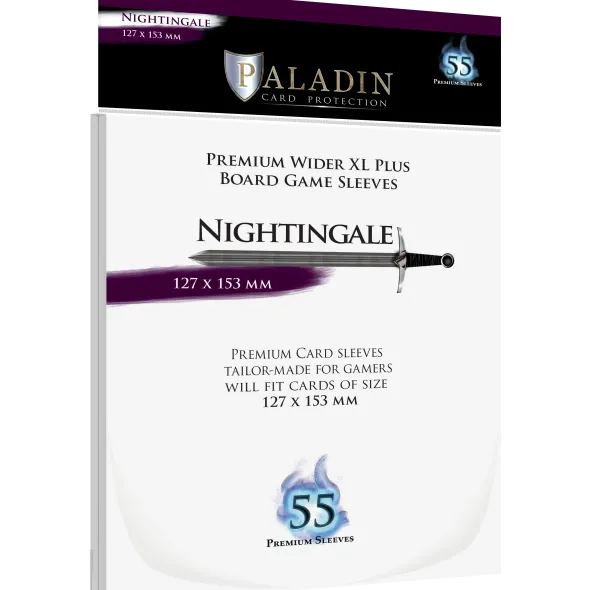 Pochettes Paladin - Nightingale Wider XL Plus - 127 x 153 mm - 55p