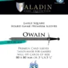Pochettes Paladin - Owain Large Square - 80 x 80 mm - 55p
