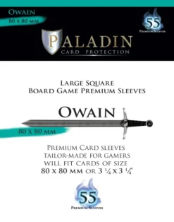 Pochettes Paladin - Owain Large Square - 80 x 80 mm - 55p
