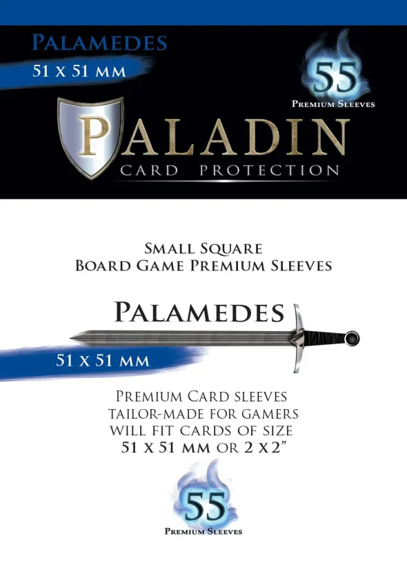 Pochettes Paladin - Palamedes Small Square - 51 x 51 mm - 55p