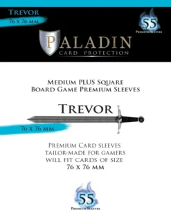 Pochettes Paladin - Trevor Medium Plus Square - 76 x 76 mm - 55p