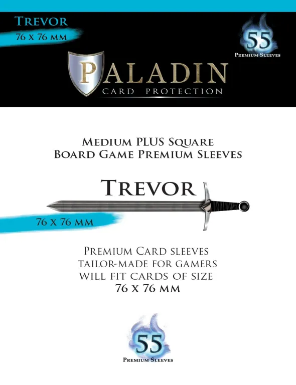 Pochettes Paladin - Trevor Medium Plus Square - 76 x 76 mm - 55p