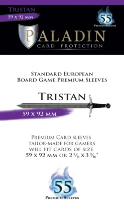 Pochettes Paladin - Tristan Standard European - 59 x 92 mm - 55p