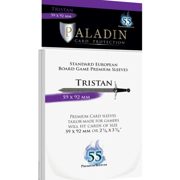 Pochettes Paladin - Tristan Standard European - 59 x 92 mm - 55p