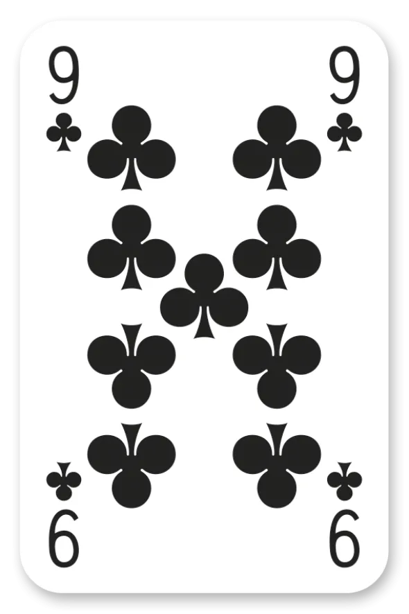 Poker 98 Mignon - Bleu