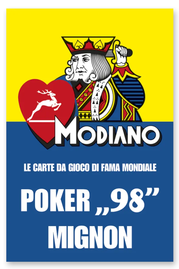 Poker 98 Mignon - Bleu