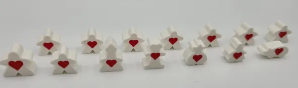 Poker set - Carcassonne Big Box Meeples