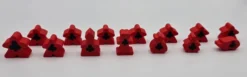 Poker set - Carcassonne Big Box Meeples