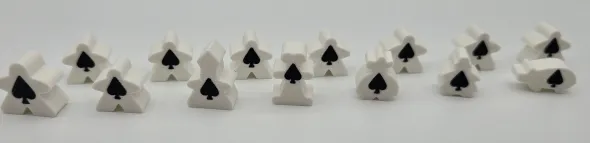 Poker set - Carcassonne Big Box Meeples