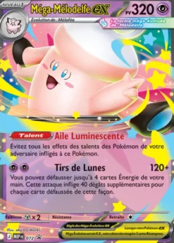 Pokémon : Boîte Méga Clair de Lune - Méga-Mélodelfe-ex