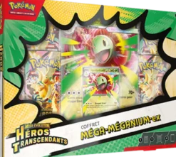 Pokémon : Coffrets Méga-Évolution Héros Transcendants – Méga‑Méganium‑ex
