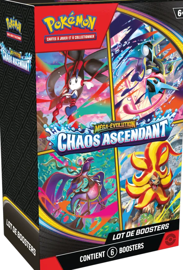 Pokémon ME04 Chaos Ascendant - Bundle 6 Boosters
