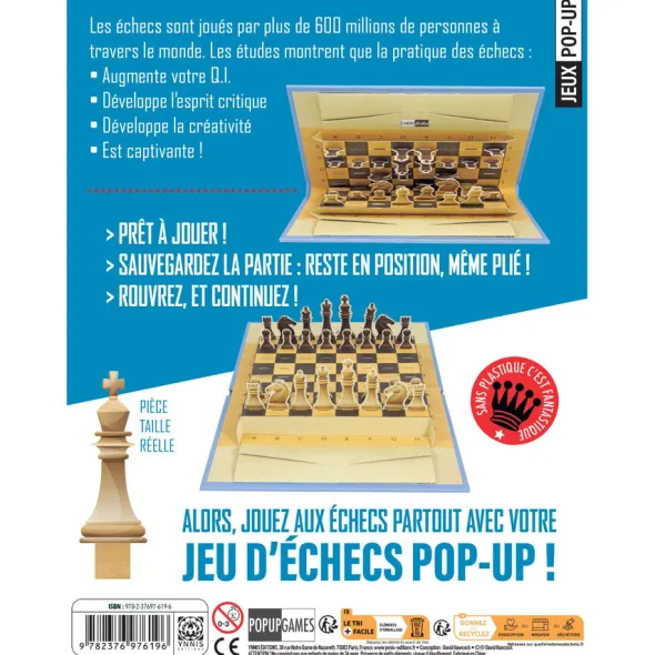 Pop-Up : Jeu d'Échecs