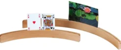 Porte-cartes en bois 35 cm