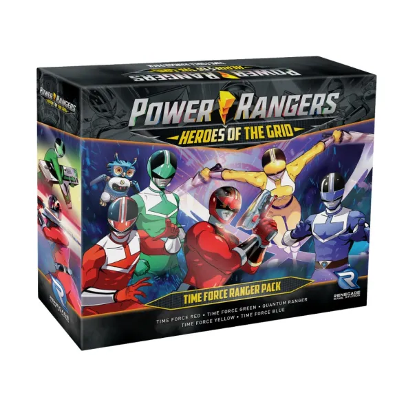Power Rangers: Heroes of the Grid – Time Force Ranger Pack