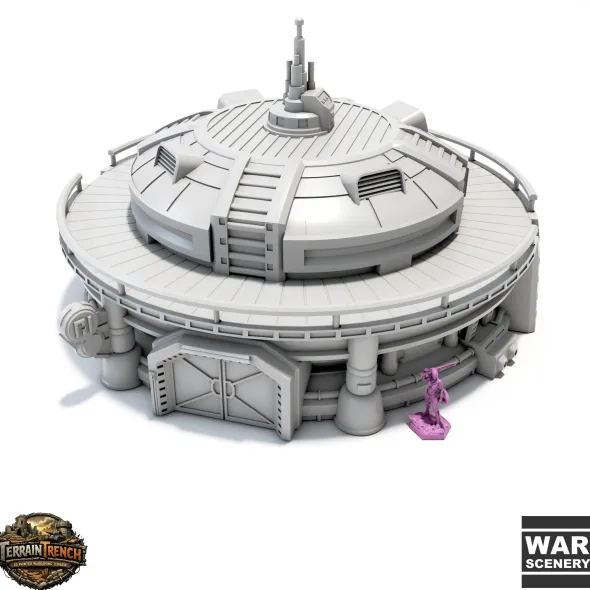 Power Station - Scifi Building Terrain
