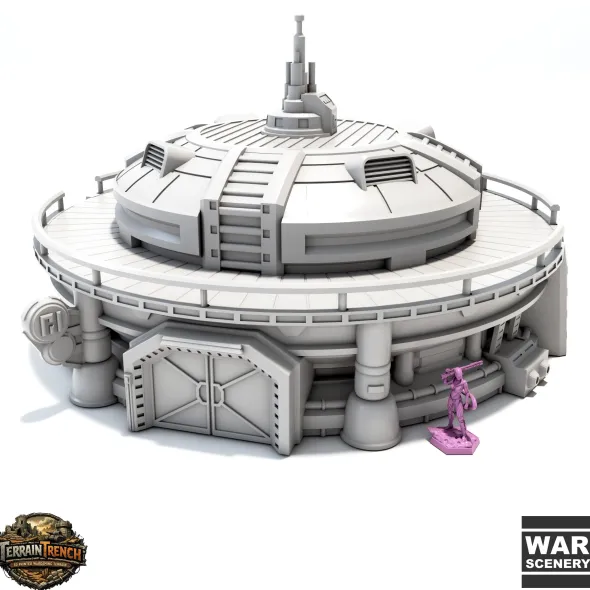 Power Station - Scifi Building Terrain