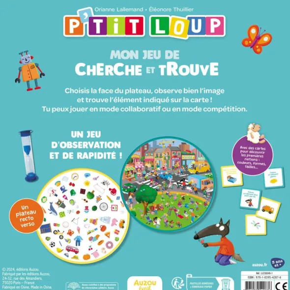 P’tit Loup - Mon jeu de Cherche et Trouve