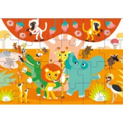 P'tits Jeux De Puzzles Classiques - Bienvenue dans la Savane