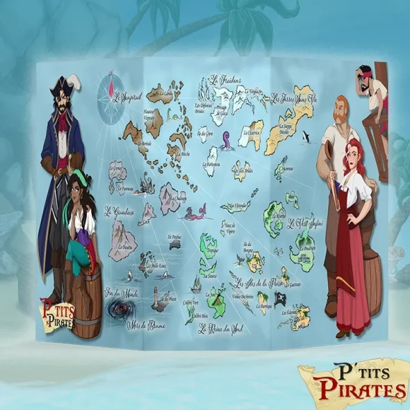 P'tits Pirates - Ecran de jeu du Capitaine