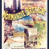 Puzzle - Affiche Normandie-Bretagne par Gustave Fraipont - 99 pièces