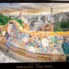 Puzzle - Barcelona Park Güell - 1000 pièces