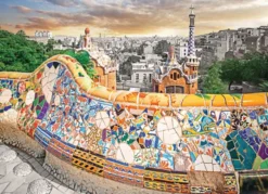 Puzzle - Barcelona Park Güell - 1000 pièces