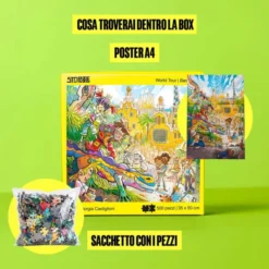 Puzzle - Barcelona - 500 pièces