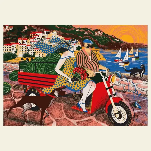Puzzle - Between the Two Gulfs - 500 pièces