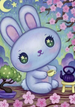 Puzzle - Bunny Zen Garden - 500 pièces