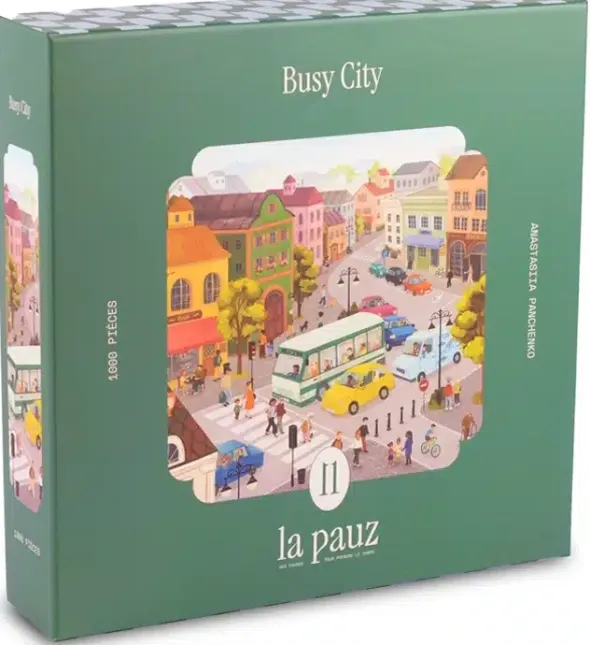 Puzzle - Busy City - 1000 pièces