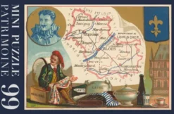 Puzzle - Carte Loir et Cher - 99 pièces
