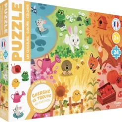 Puzzle cherche et Trouve des Tout-Petits - Les Couleurs