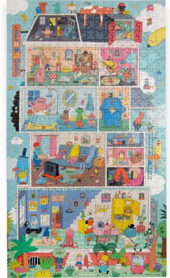 Puzzle - Chez les Schmouks - 500 pièces