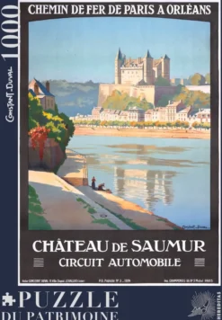 Puzzle - Château de Saumur par Constant-Duval - 1000 pieces