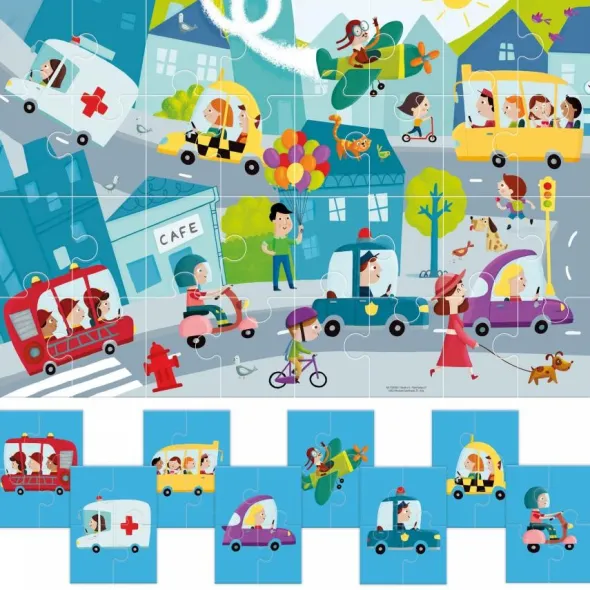 Puzzle 8+1 City
