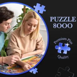 Puzzle - Colorful World - 8000 pieces
