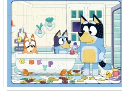 Puzzle - Dans le bain avec Bluey - 30 pièces