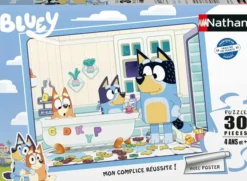Puzzle - Dans le bain avec Bluey - 30 pièces