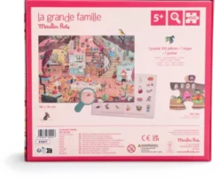 Puzzle d'observation - A la maison - 100 pièces