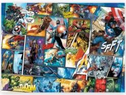 Puzzle en bois - Marvel Comics - 1000 Pièces