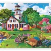 Puzzle en bois - Summer Haven - 500 pièces