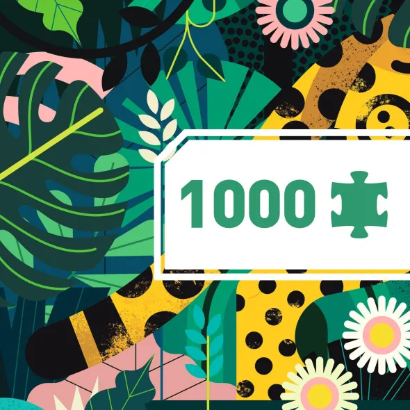 Puzzle Gallery - Leopard - 1000 Pièces