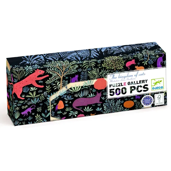 Puzzle Gallery - The kingdom of Cats - 500 Pièces