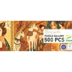 Puzzle Gallery - Unicorn garden - 500 Pièces