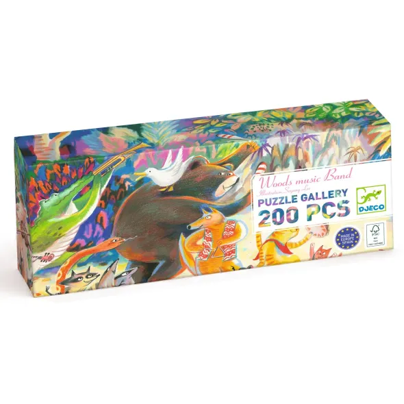 Puzzle Gallery - Woods Music Band - 200 Pièces