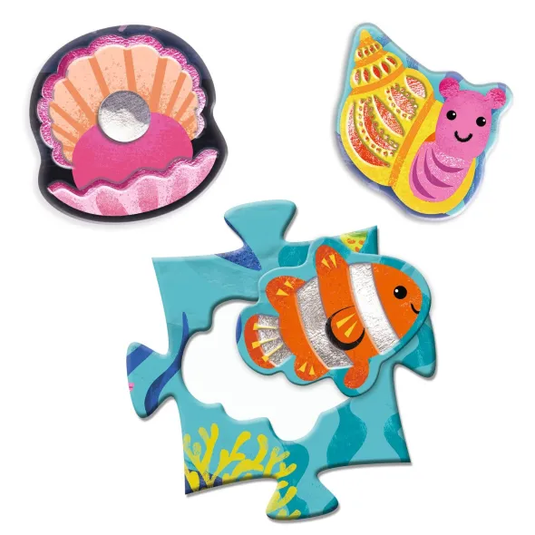 Puzzle Geant - Sous la Mer - 24pcs +8pcs