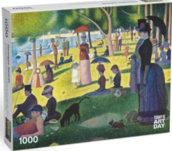 Puzzle - Georges Seurat - Un Dimanche après-midi à l'île de La Grande Jatte - 1000 pièces