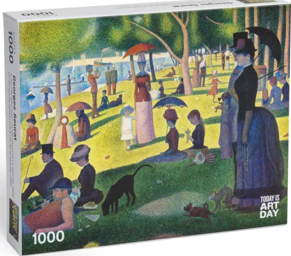 Puzzle - Georges Seurat - Un Dimanche après-midi à l'île de La Grande Jatte - 1000 pièces